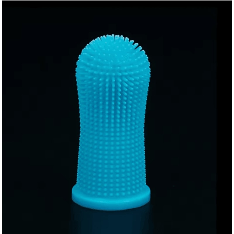 Silicone Pet Finger Toothbrush Pet Toothbrush For Gentle Teeth Cleaning Fresh Breath Care 6