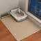 Large Honeycomb Cat Litter Mat Cat Litter Mat With DoubleLayer Waterproof Design For Cleaner Floors 2