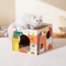 DoubleLayer Cat Scratching House Cat Scratching Pad Cozy Cat Condo For Indoor Cats 1
