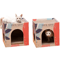 DoubleLayer Cat Scratching House Cat Scratching Pad Cozy Cat Condo For Indoor Cats 5