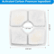 Square Cat Water Fountain Filter Replacement Cat Water Fountain Filters For Fresh Clean Pet Drinkin 4