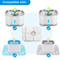 Square Cat Water Fountain Filter Replacement Cat Water Fountain Filters For Fresh Clean Pet Drinkin 7