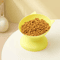 Elevated 45 Pet Feeding Bowl Raised Cat Bowl With Neck Protection AntiTip Design 7