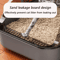 SemiEnclosed Cat Litter Box Cat Litter Box With High Sides Splashproof Design For Cleaner Homes 10