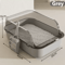 SemiEnclosed Cat Litter Box Cat Litter Box With High Sides Splashproof Design For Cleaner Homes 4