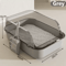SemiEnclosed Cat Litter Box Cat Litter Box With High Sides Splashproof Design For Cleaner Homes 8
