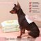 3Pack Pet Cleaning Wipes Pet Wipes For Tear Stains Body Cleaning Fresh Odor Control 3