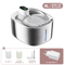 APETDOLA 4L Wireless Pet Water Fountain Automatic Cat Water Fountain With Smart Sensor Cordless D 1