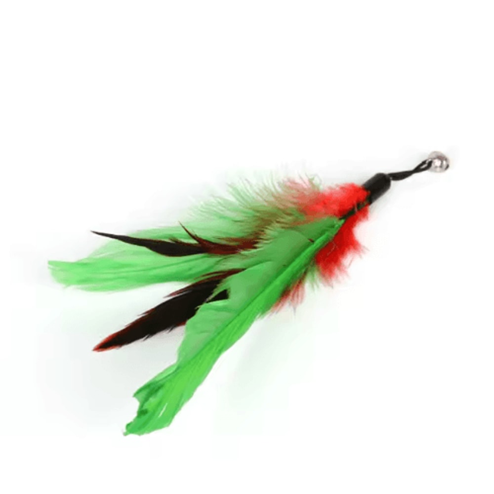 DoubleHead Suction Cup Cat Teaser Toy Interactive Cat Toy With Mouse Feather Bell Attachments 16