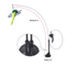 DoubleHead Suction Cup Cat Teaser Toy Interactive Cat Toy With Mouse Feather Bell Attachments 17