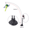 DoubleHead Suction Cup Cat Teaser Toy Interactive Cat Toy With Mouse Feather Bell Attachments 17