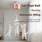 Smart Hanging Electric Cat Toy Interactive Cat Toy With AutoSwing Feather Teaser For SelfPlay Fun 0