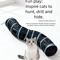 Collapsible Cat Play Tunnel Cat Tunnel Toy For HideandSeek Exercise Interactive Play 0