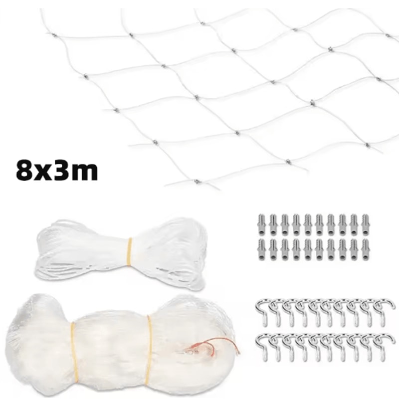 Pet Safety Balcony Net Cat Safety Net For Balconies Windows Stairs Doorways 2