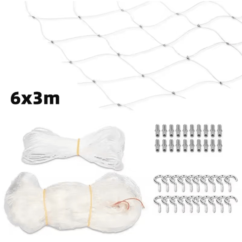 Pet Safety Balcony Net Cat Safety Net For Balconies Windows Stairs Doorways 3