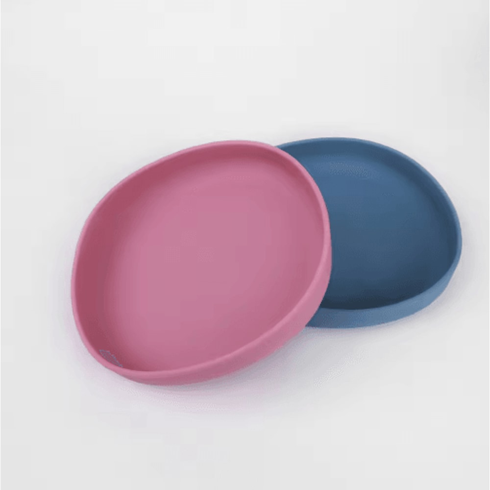 2Pack WhiskerFriendly Silicone Cat Plates Cat Feeding Bowls For Comfortable MessFree Mealtimes 5