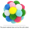Colorful Cat Pom Pom Ball Set Cat Toy Balls With Bells Sparkly Tinsel For Interactive Play 4