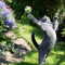 Colorful Cat Pom Pom Ball Set Cat Toy Balls With Bells Sparkly Tinsel For Interactive Play 7