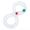 Interactive Track Ball Cat Toy Cat Track Ball Toy With Spinner Disk For SelfPlay Entertainment 1