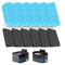 Wireless Cat Water Fountain Filter Set Cat Water Fountain Filters Sponges For 22L Automatic Pet Di 9