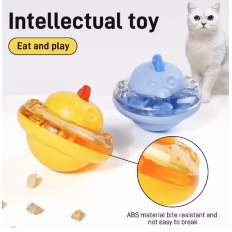 Chicken Buddy Interactive Slow Feeder Puzzle Toy For Cats Dogs 6