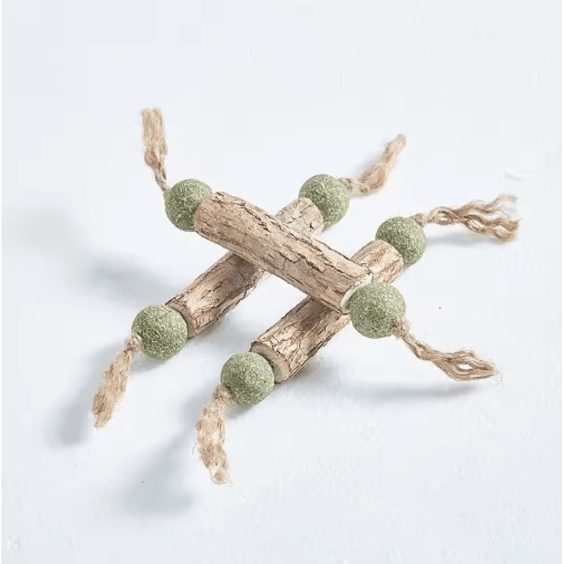FreshMint Natural Catnip Dental Chew Stick For Teeth Cleaning 5