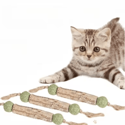 freshmint natural catnip dental chew stick for teeth cleaning