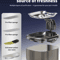 AquaSense 35L Wireless Cat Water Fountain With Motion Sensor Stainless Steel Tray 6