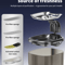 AquaSense 35L Wireless Cat Water Fountain With Motion Sensor Stainless Steel Tray 6