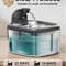 AquaSense 35L Wireless Cat Water Fountain With Motion Sensor Stainless Steel Tray 7