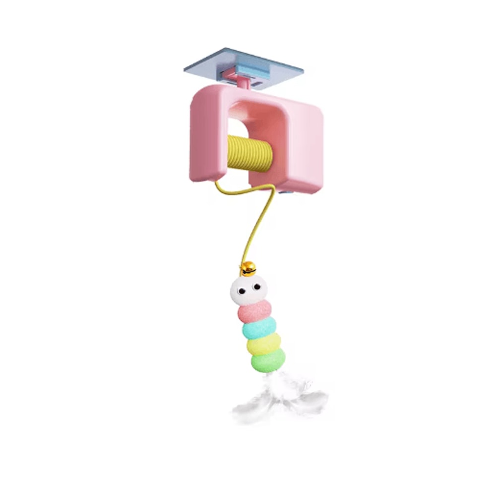 Hunt Bounce Automatic Door Hanging Cat Toy With Jumping YoYo Actio 1