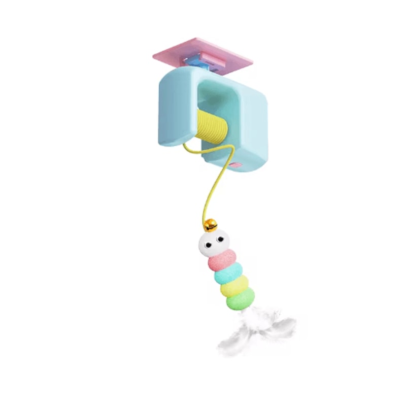Hunt Bounce Automatic Door Hanging Cat Toy With Jumping YoYo Actio 2