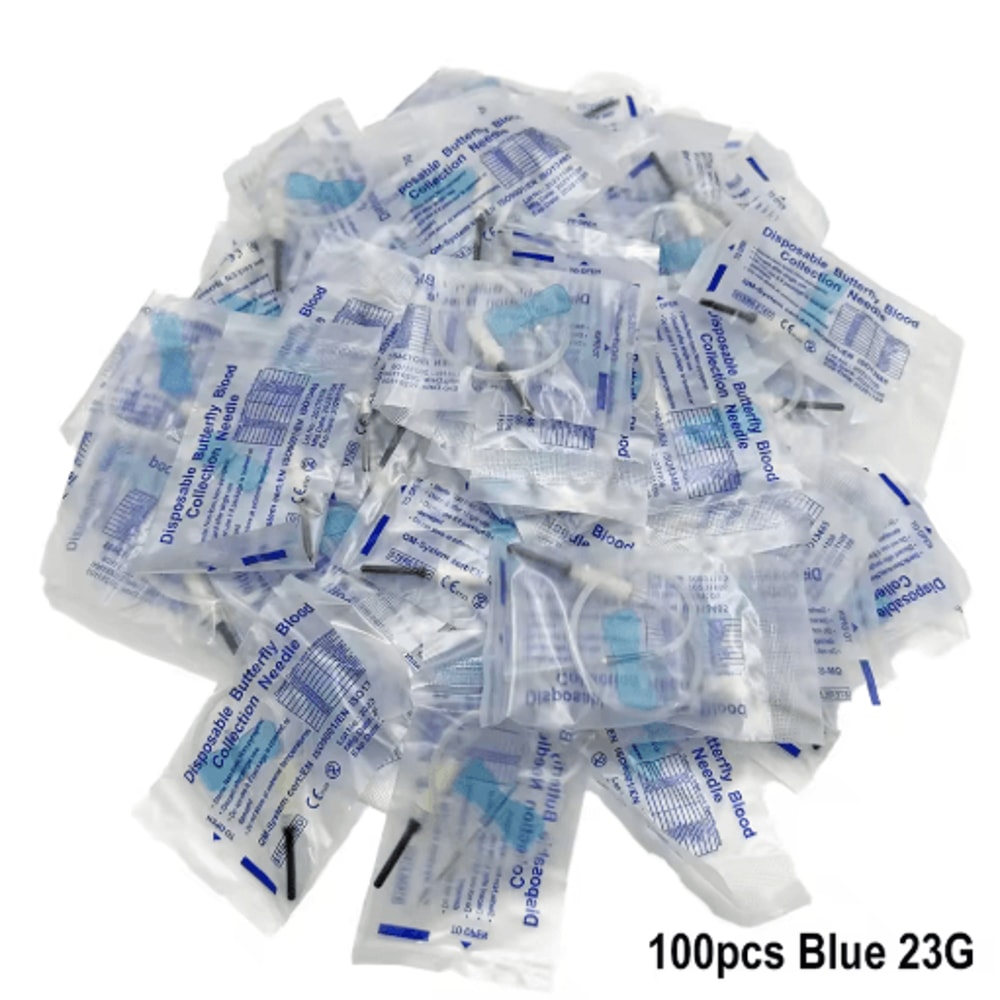 VetFlow Disposable Butterfly Blood Collection Needles For Cats Dogs Small Animals 2