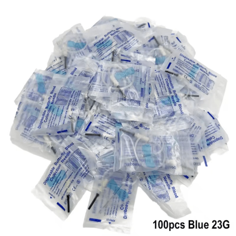 VetFlow Disposable Butterfly Blood Collection Needles For Cats Dogs Small Animals 2