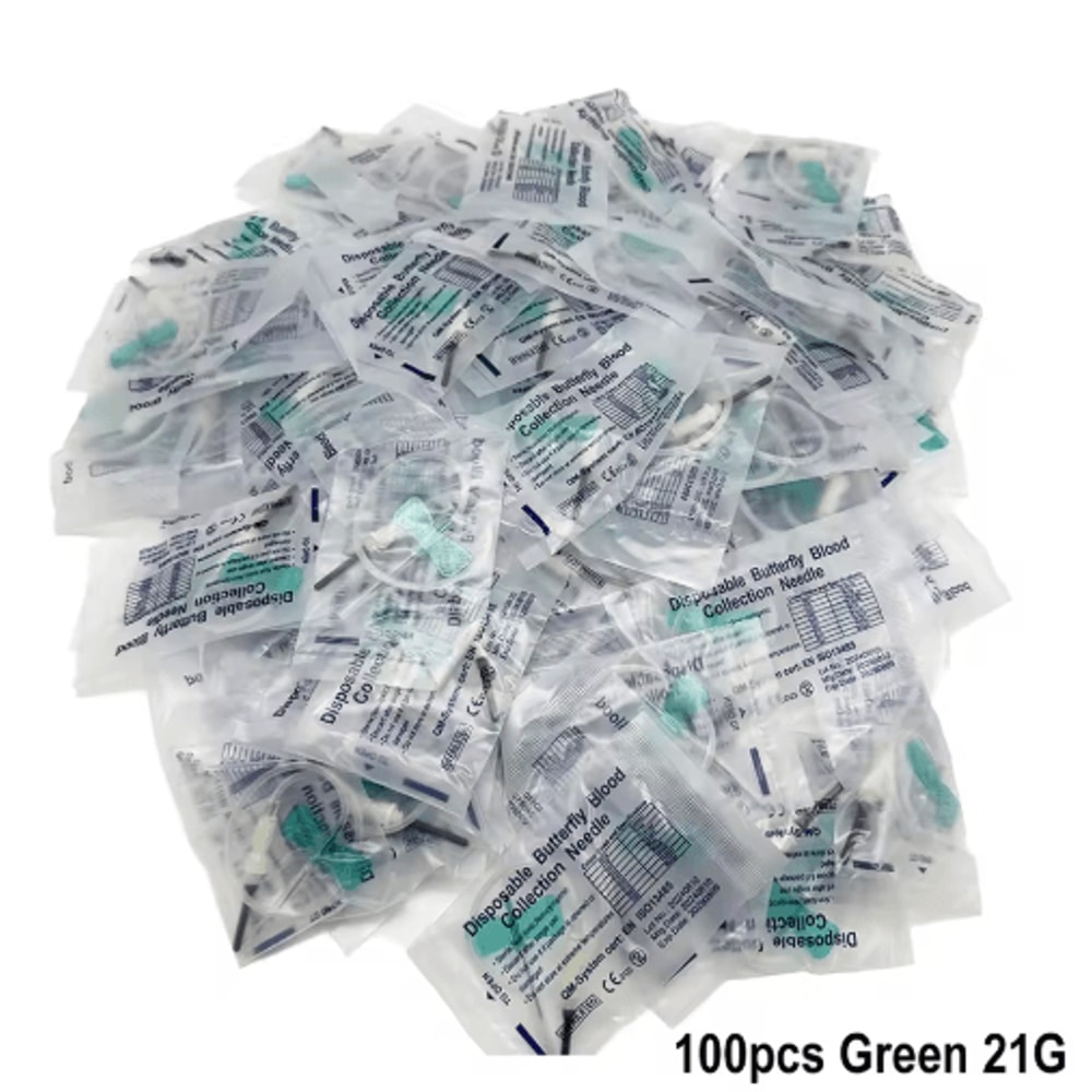 VetFlow Disposable Butterfly Blood Collection Needles For Cats Dogs Small Animals 3