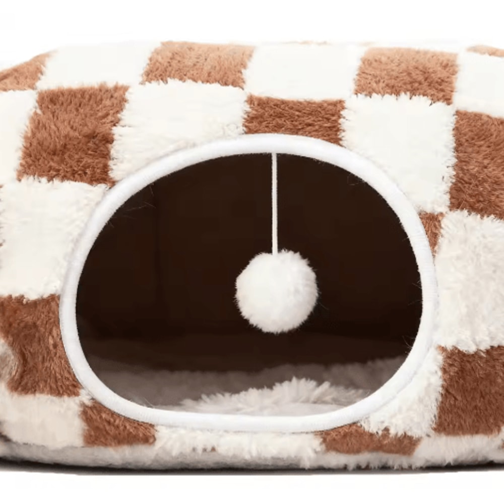 CozyTunnel Interactive Cat Tunnel Bed With Washable Cave Design 3