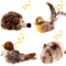 ChirpyPaws Interactive Sound Bird Cat Toy With Feather Teaser 0