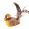ChirpyPaws Interactive Sound Bird Cat Toy With Feather Teaser 3