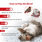 ChirpyPaws Interactive Sound Bird Cat Toy With Feather Teaser 9