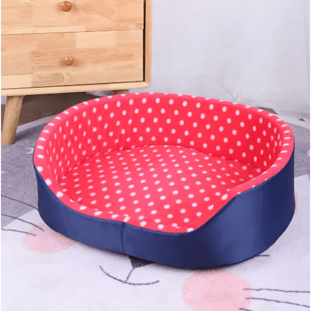 CozyCloud Dot Sponge Pet Bed Cushion For Cats And Small Dogs 1