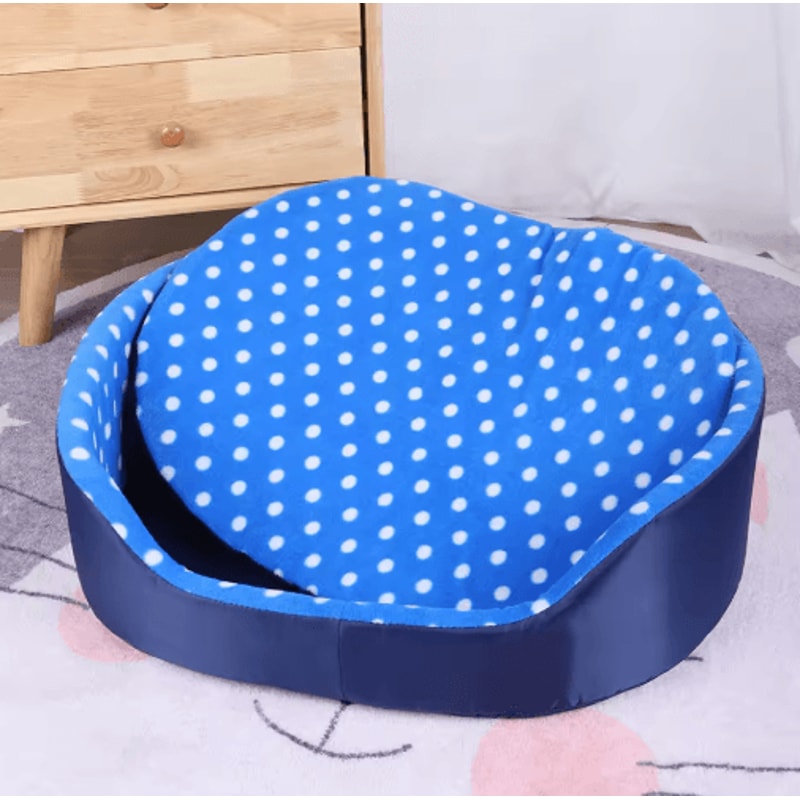 CozyCloud Dot Sponge Pet Bed Cushion For Cats And Small Dogs 6