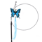 Feather Fly Suction Cup Bird Teaser Wand Toy For Cats 2