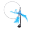 Feather Fly Suction Cup Bird Teaser Wand Toy For Cats 3
