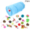 Rainbow Hide Collapsible Cat Tunnel Toy For Indoor Cats 2