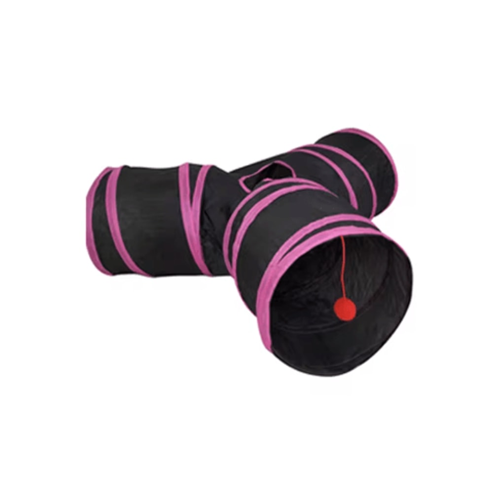 Rainbow Hide Collapsible Cat Tunnel Toy For Indoor Cats 11