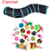 Rainbow Hide Collapsible Cat Tunnel Toy For Indoor Cats 3