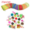 Rainbow Hide Collapsible Cat Tunnel Toy For Indoor Cats 4