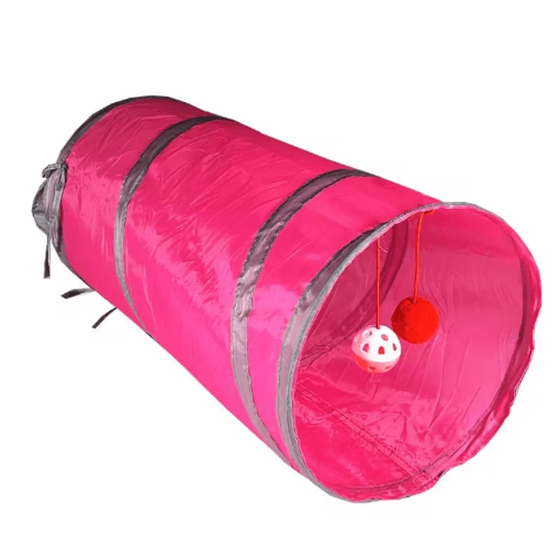 Rainbow Hide Collapsible Cat Tunnel Toy For Indoor Cats 21