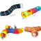 Rainbow Hide Collapsible Cat Tunnel Toy For Indoor Cats 25