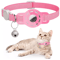 SafeTrack Reflective AirTag Pet Collar With Breakaway Safety Buckle 12